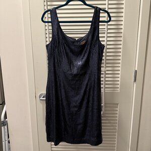 14 BANANA REPUBLIC L'WREN SCOTT TANK DRESS NAVY